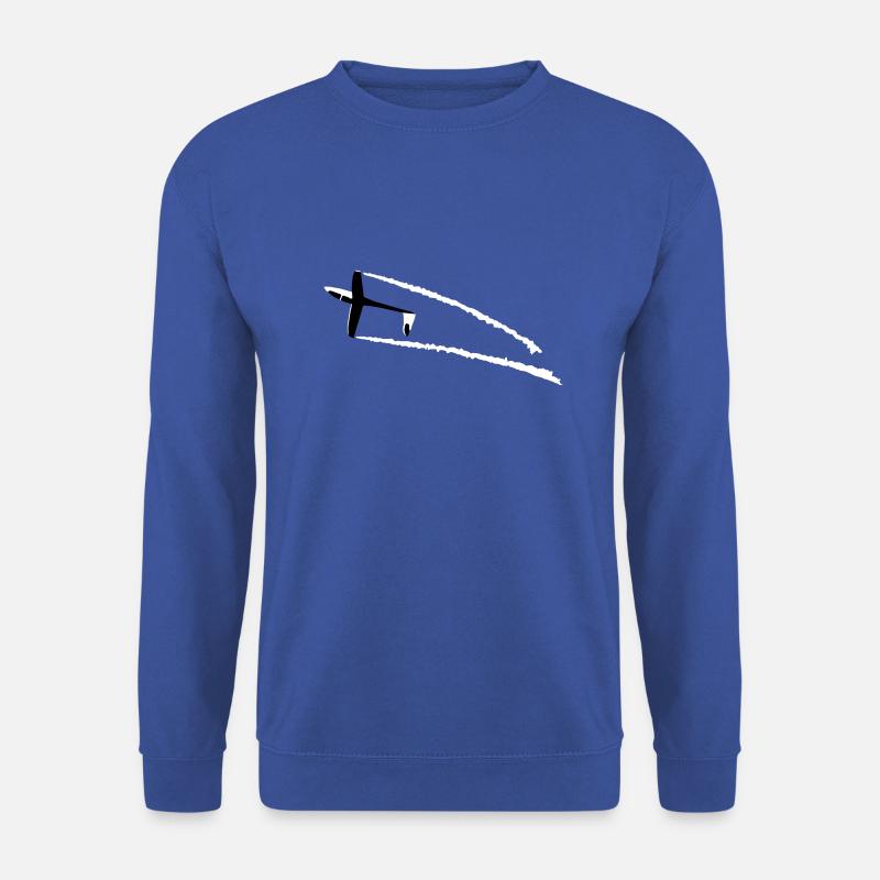 Segelflugzeug Segelfliegen Segelflieger kunstflug - Unisex Pullover - Royalblau