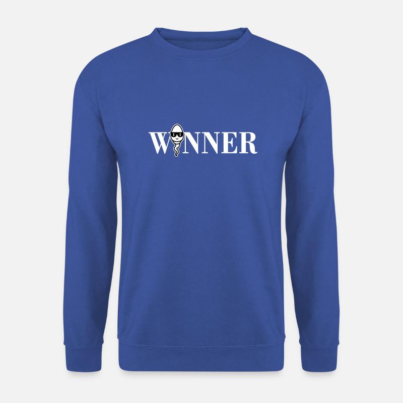 Winner sperm - Unisex Sweatshirt - royal blue