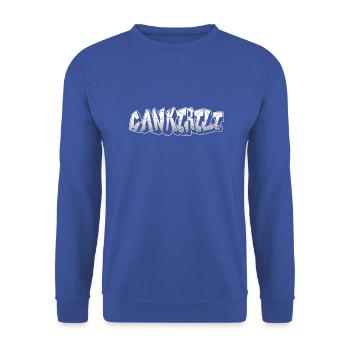 Çankirili - Unisex Pullover - Royalblau - Vorne - Alina (178cm) & Michal (187cm)
