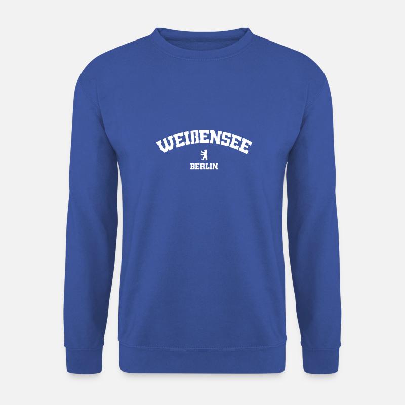 Weißensee - Berlin - Deutschland - Germany - Unisex Sweatshirt - royal blue