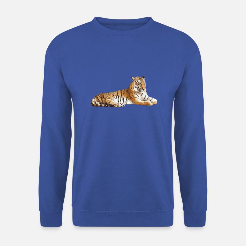 Tiger - Unisex Pullover - Royalblau
