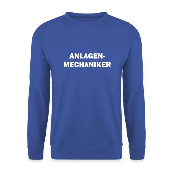 Handwerker Handyman Handwerk Werkzeug Baustelle - Unisex Pullover - Royalblau - Vorne - Alina (178cm) & Michal (187cm)