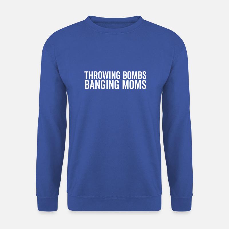 Throwing Bombs Banging Bombs - Unisex Sweatshirt - royal blue