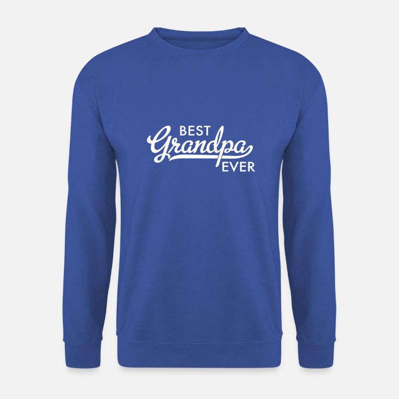 Best Grandpa ever - Unisex Pullover - Royalblau