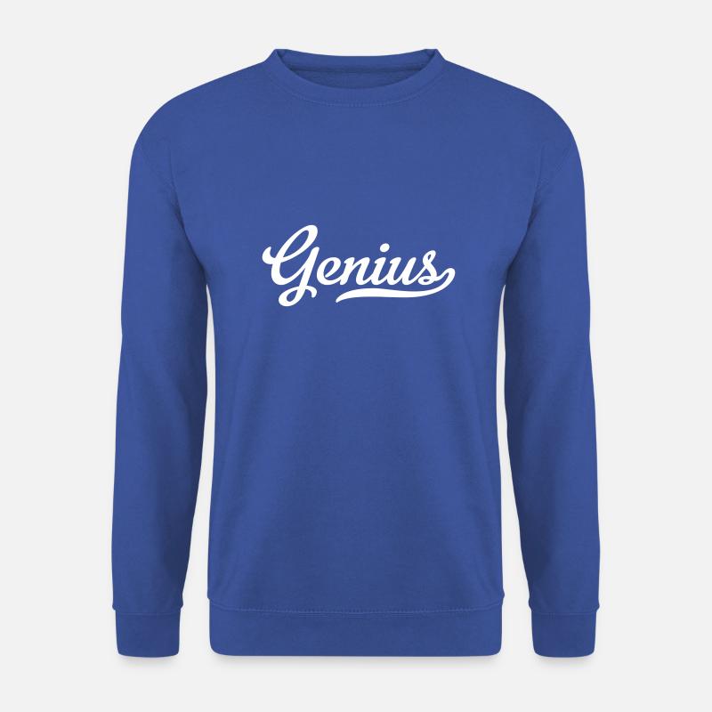 genius - Unisex Pullover - Royalblau