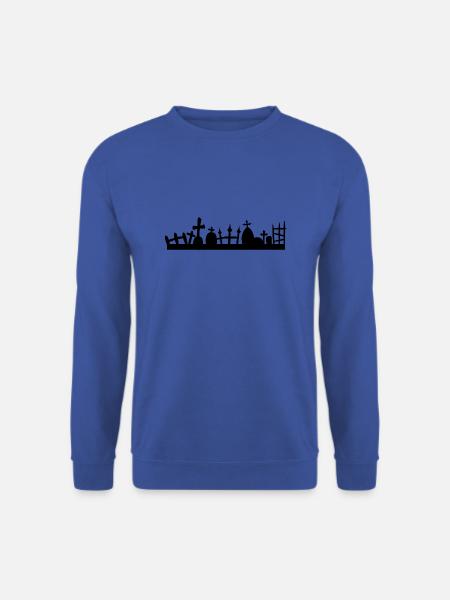 Halloween cemetery - Unisex Sweatshirt - royal blue