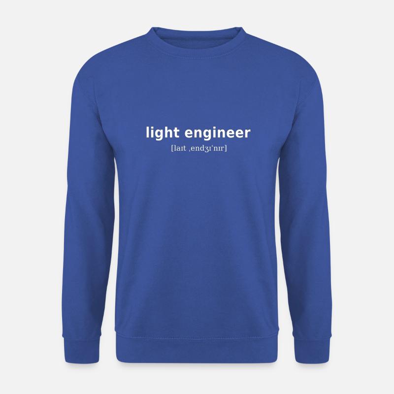light engineer - Unisex Pullover - Royalblau