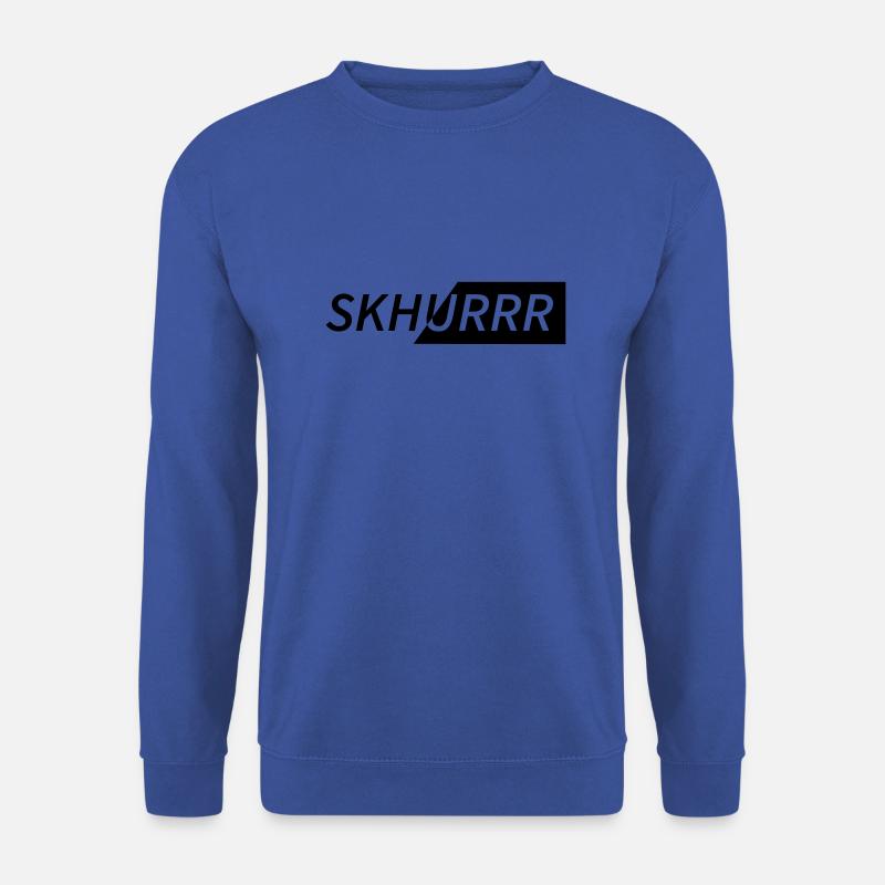 ''Skhurrr'' -Schrift - Unisex Pullover - Royalblau