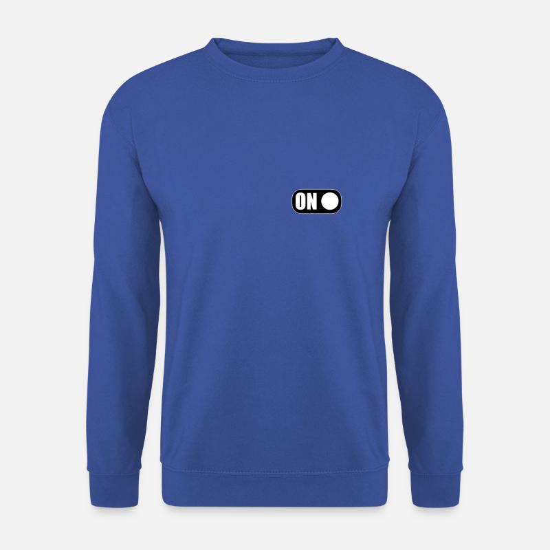 On Off - Unisex Pullover - Royalblau