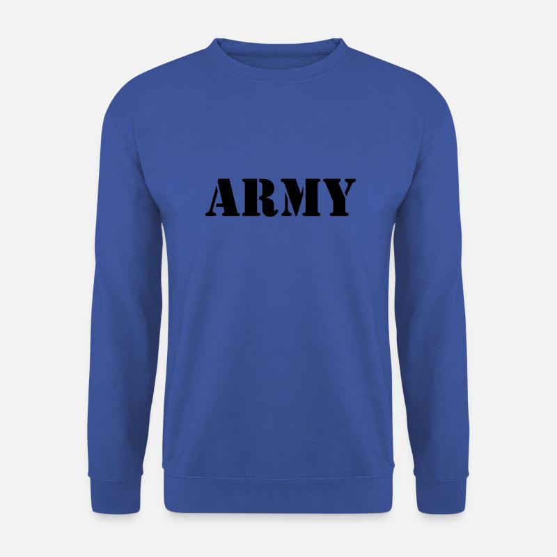 Army black - Unisex Pullover - Royalblau