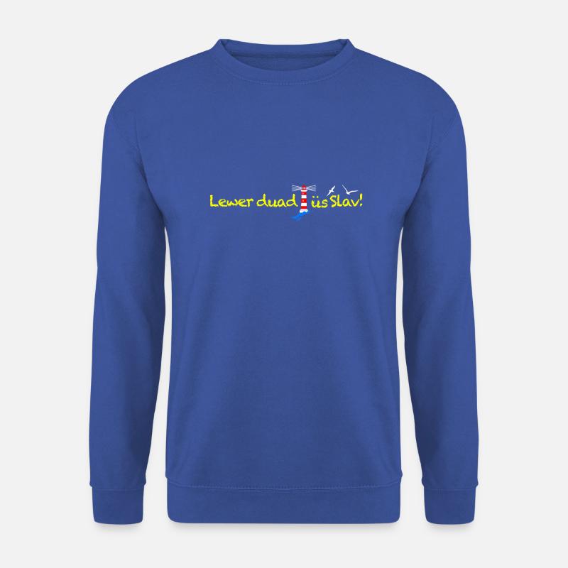 012 Nordseeaner - Lewer duad üs Slav! - Dunkel - Unisex Pullover - Royalblau