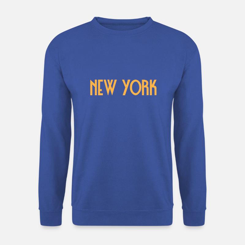 New York - Unisex Pullover - Royalblau