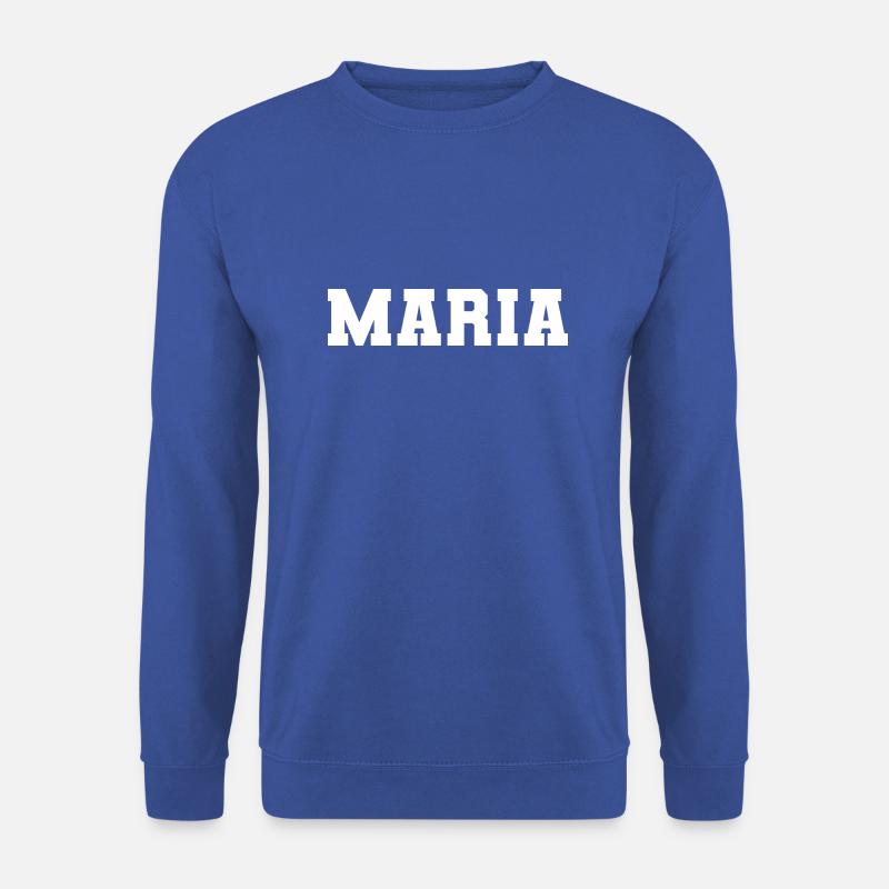 Name - Maria - Unisex Pullover - Royalblau