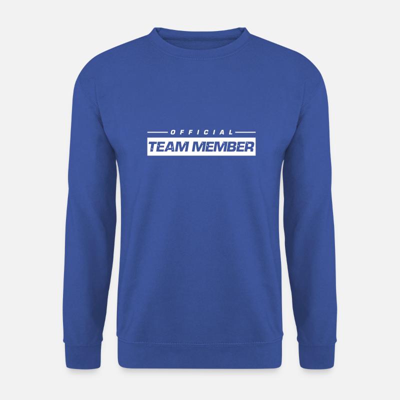 team member - Unisex Pullover - Royalblau