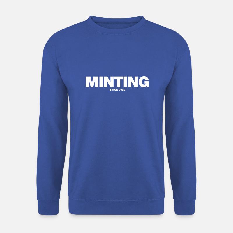 NFT Minting Since 2022 (white) - Unisex Sweatshirt - royal blue