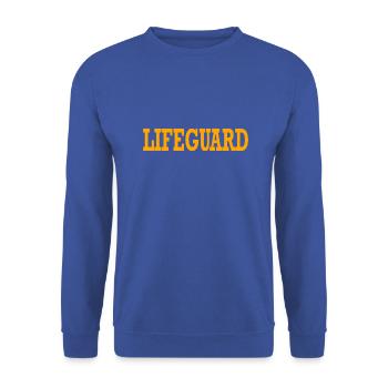 Médecin des sorts Sauveteur - Sweat-shirt Unisexe - bleu royal - Devant - Alina (178cm) & Michal (187cm)