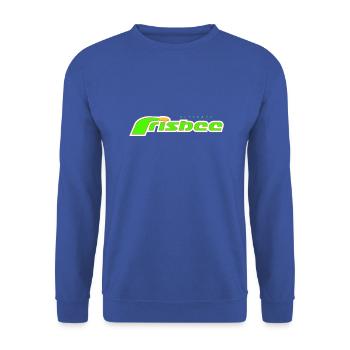ultimate frisbee green - Unisex Pullover - Royalblau - Vorne - Alina (178cm) & Michal (187cm)