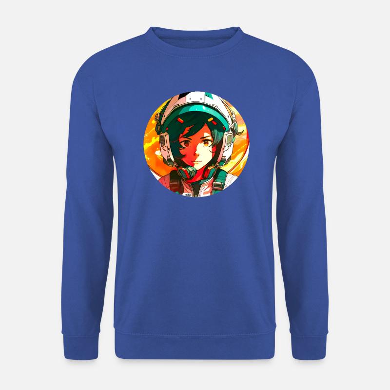 Anime Pilot - Unisex Sweatshirt - royal blue
