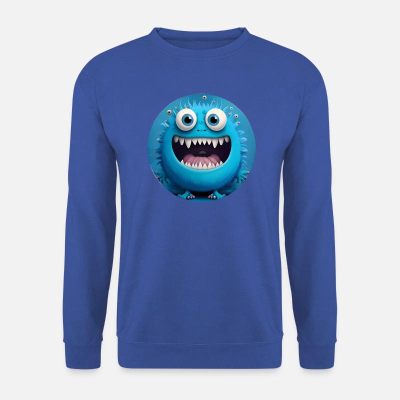 Süßes Monster - Unisex Pullover - Royalblau