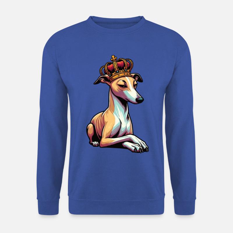 Whippet Windhund Whippets Windhundbesitzer - Unisex Pullover - Royalblau