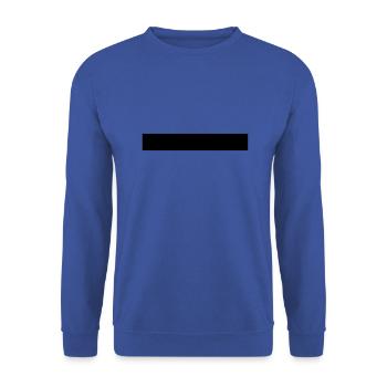 Balken Strich super modern design neu genial so so - Unisex Pullover - Royalblau - Vorne - Alina (178cm) & Michal (187cm)