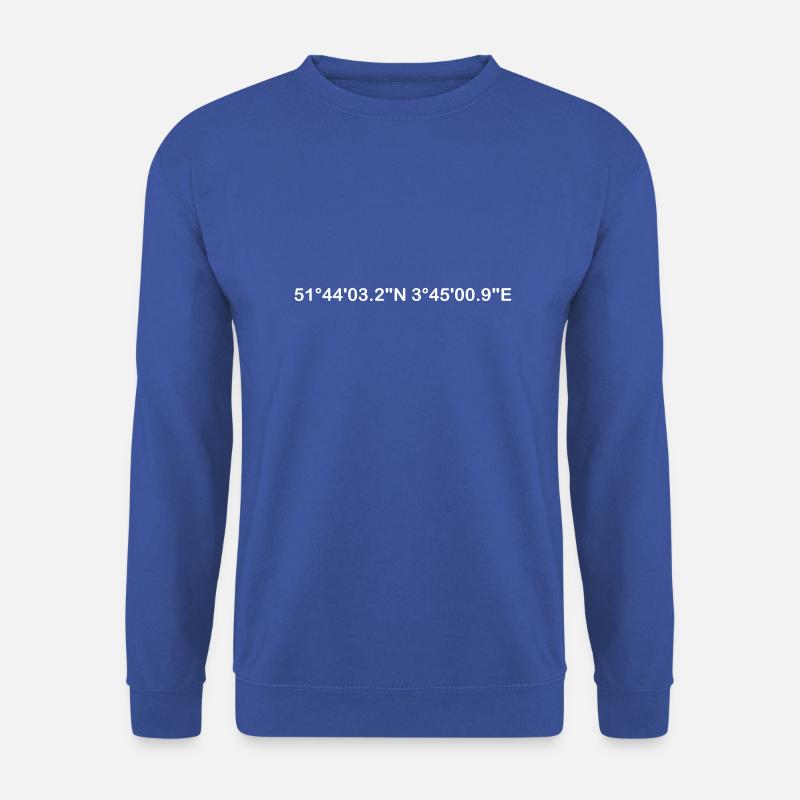 coordinates - Unisex Sweatshirt - royal blue