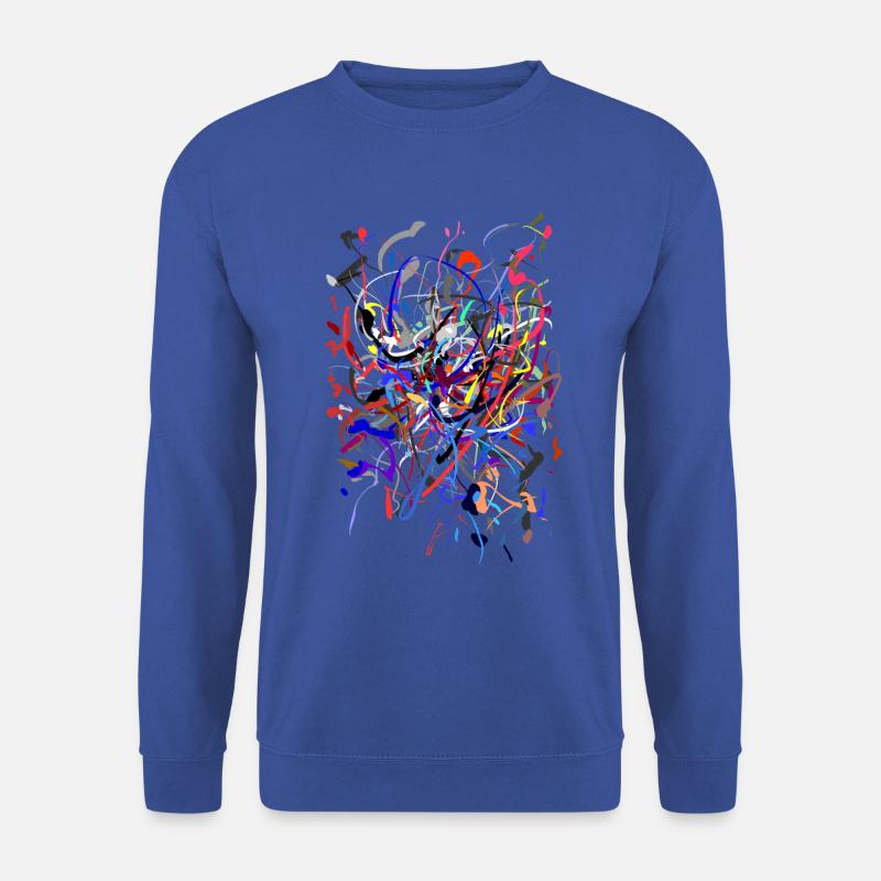 abstract - Unisex Sweatshirt - royal blue