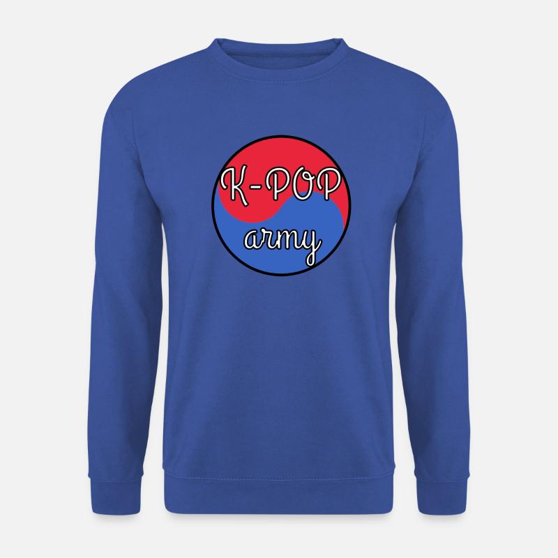 K POP Army - Unisex Pullover - Royalblau