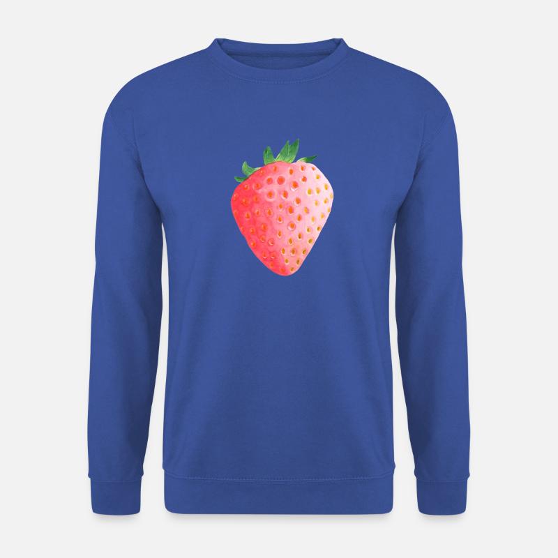 Erdbeere - Unisex Pullover - Royalblau