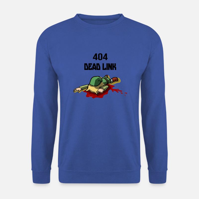DEAD LINK SHIRT - Unisex Pullover - Royalblau