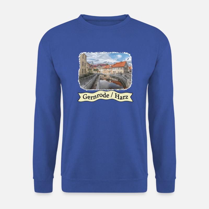 gernrode harz spittelteich 3 - Unisex Pullover - Royalblau