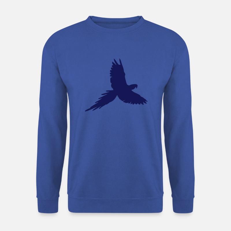 Papagei - Unisex Pullover - Royalblau