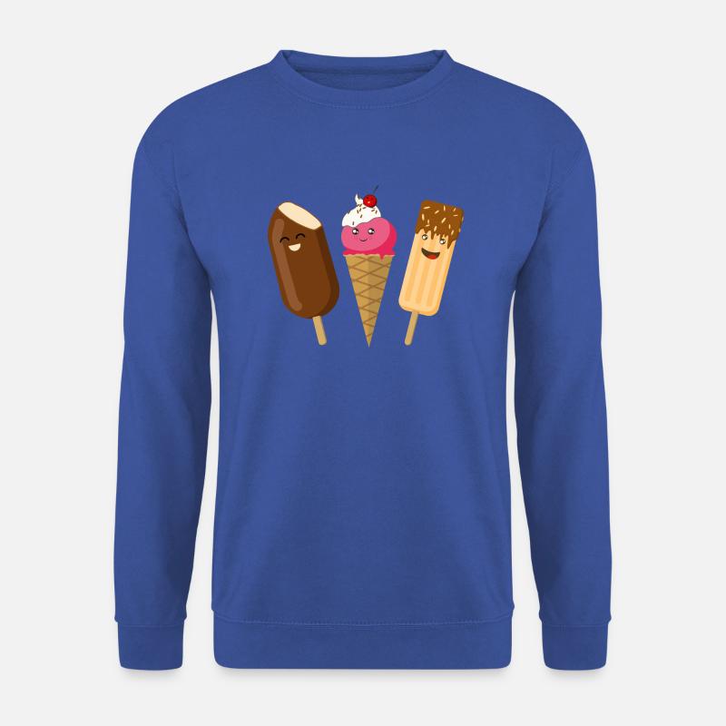 Eis dreierlei - Unisex Pullover - Royalblau