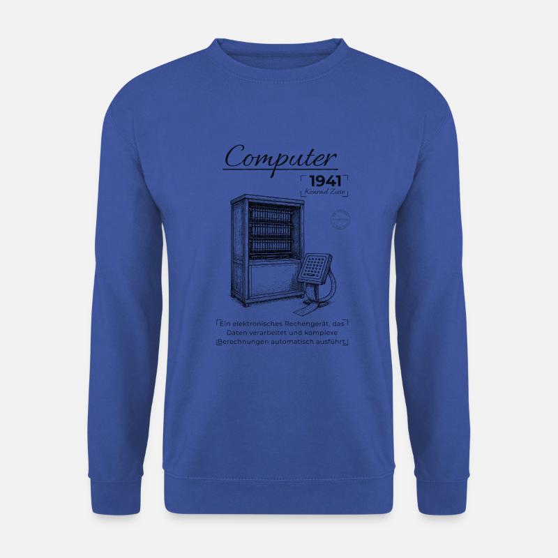 Z3 - Die Geburtsstunde des Computers - Unisex Pullover - Royalblau