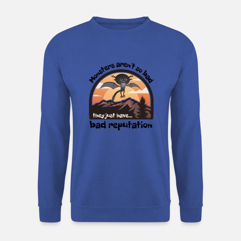 Monsters schlechter Ruf - Unisex Pullover - Royalblau