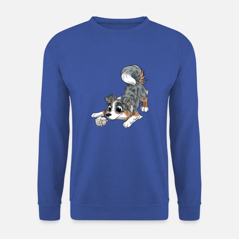 Der süßeste australische Schäferhund - Unisex Pullover - Royalblau