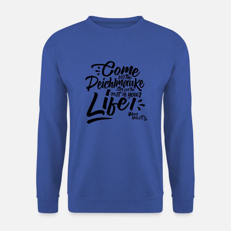 Deichlmauke - Oberlausitz Fanartikel - Unisex Pullover - Royalblau