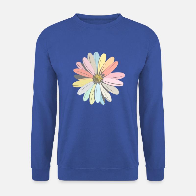 Blume - Unisex Pullover - Royalblau