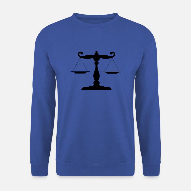 Waage - Unisex Pullover - Royalblau
