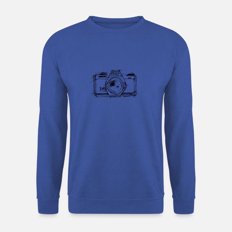 Sketchy Camera - Unisex Sweatshirt - royal blue