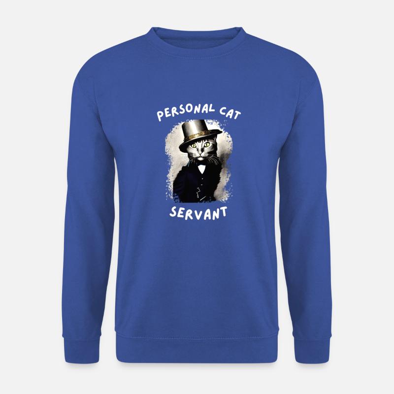 Personal Cat Servant - Unisex Sweatshirt - royal blue