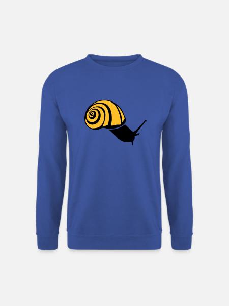 Schnecke - Unisex Pullover - Royalblau