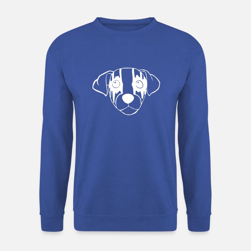 Black Metal Hund - Unisex Pullover - Royalblau