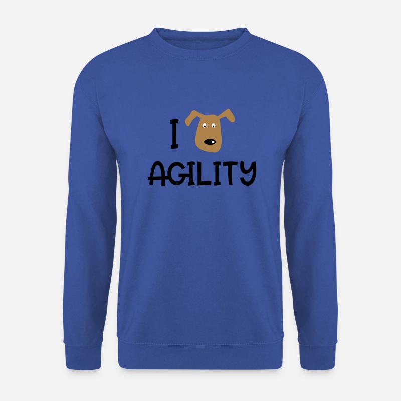 AGILITY - Unisex Pullover - Royalblau