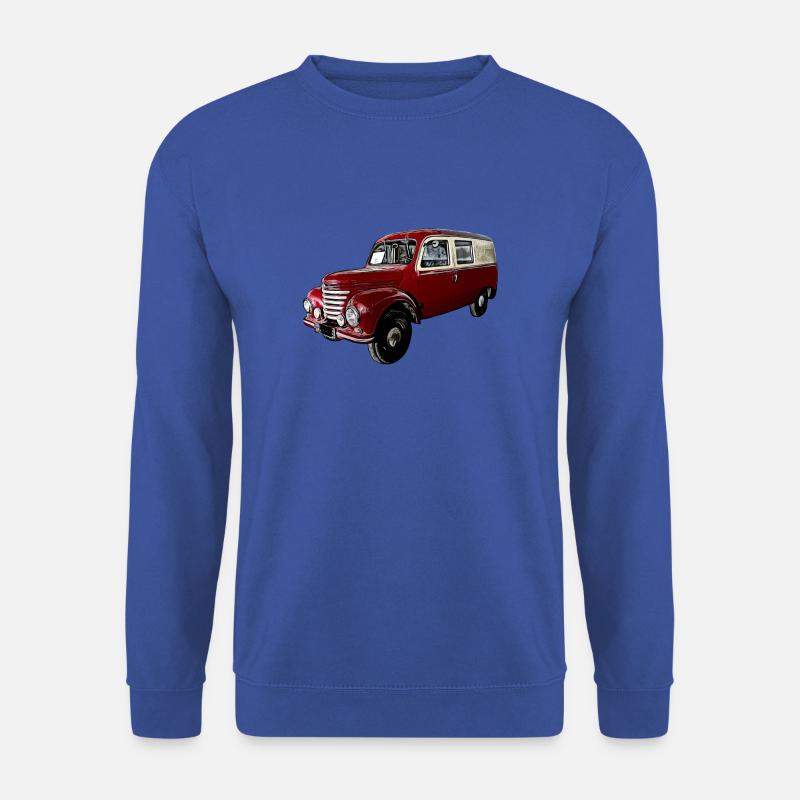 Lieferwagen IFA Framo V901 in Farbe - Unisex Pullover - Royalblau