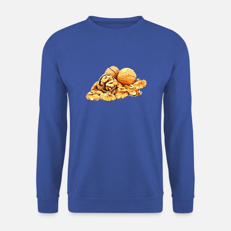 Walnuts walnut image graphic symbol - Unisex Sweatshirt - royal blue