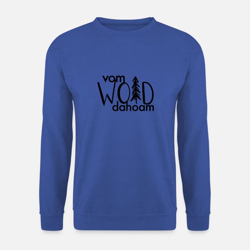 Vom Woid dahoam - Unisex Pullover - Royalblau