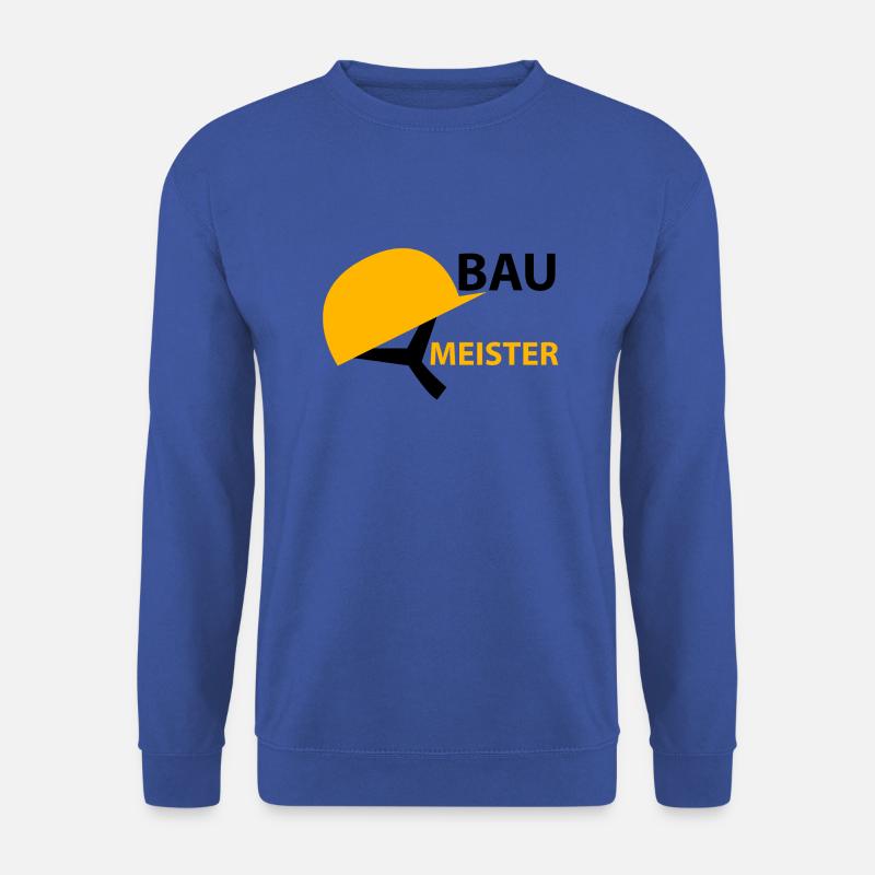 Baumeister Bauarbeiter - Unisex Pullover - Royalblau