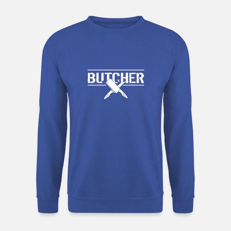 Fleischer Butcher - Unisex Pullover - Royalblau