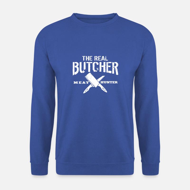 Fleischer The Real Butcher - Unisex Pullover - Royalblau